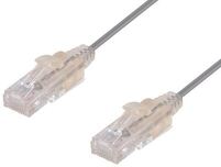 Picture of DYNAMIX 0.5m Ultra-Slim Cat6A UTP 10G Patch Lead - Grey